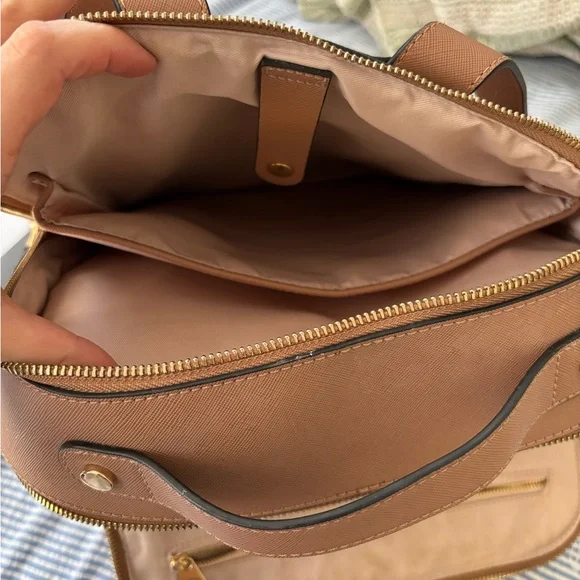 Calpak Caramel Laptop Backpack - Picture 6 of 6